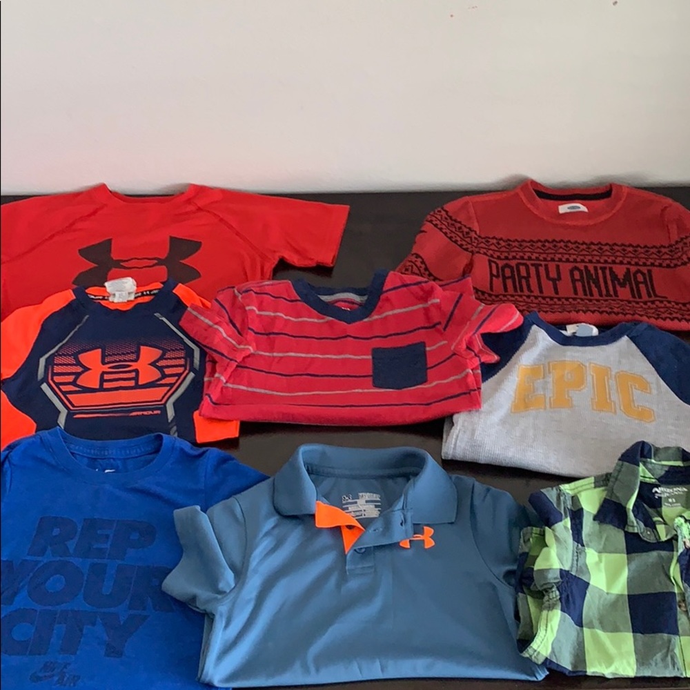 ❗️FINAL PRICE DROP❗️8 boy tops